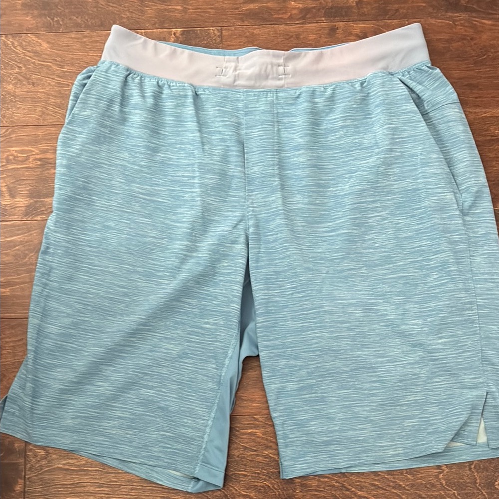 lululemon athletica Men's Sky Blue Athletic Shorts
